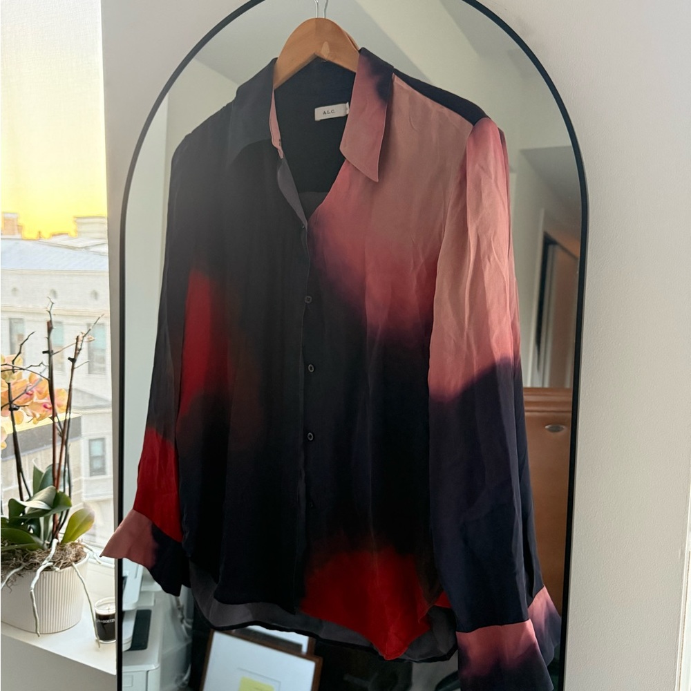 A.L.C. Jayne Silk Button Up Size 6